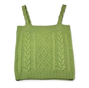 27 Miles Malibu‎ Dempsey Cable Knit Tank Size Large
